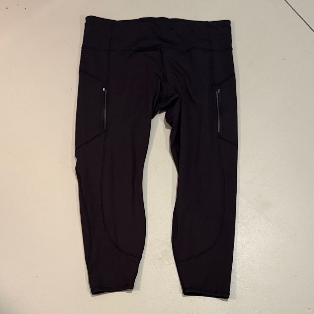 Athleta Black Rainier 7/8 Tight Legging